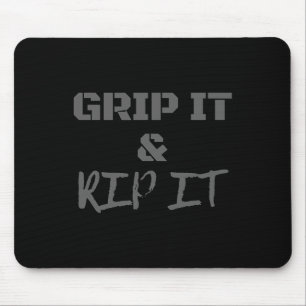 Grip het en rip het voor Lacrosse Golf Motocross K Muismat