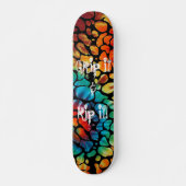Grip het & Rip het Persoonlijk Skateboard (Voorkant)