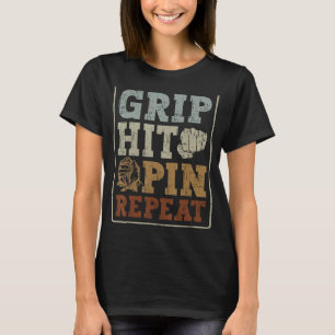 Grip Hit Pin Herhaling - -armwormschokken Mannen T-shirt