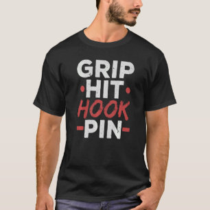 Grip Hook Pin Arm Wrestling Champion Arm Wrest T-shirt