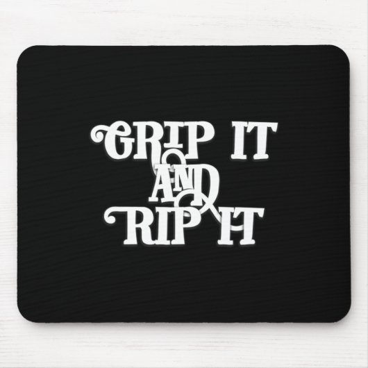 Grip It And Rip It - Discgolf Muismat (Voorkant)