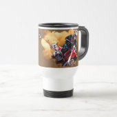 Grip it & Riep het MotoCross-reismodedop Reisbeker (Voorkant rechts)