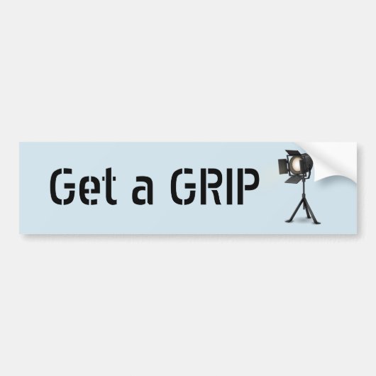 Grip krijgen bumpersticker (Voorkant)