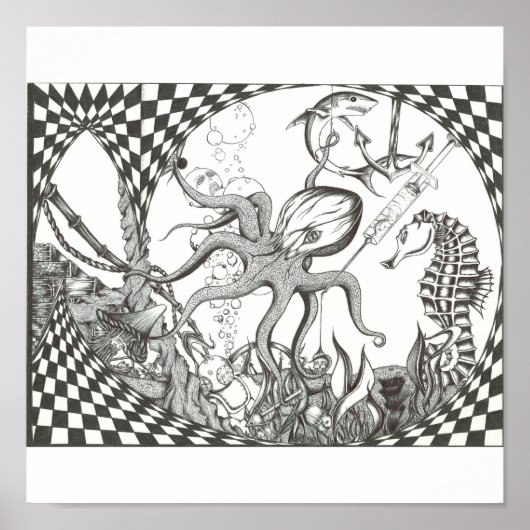 Grip krijgen poster (Voorkant)