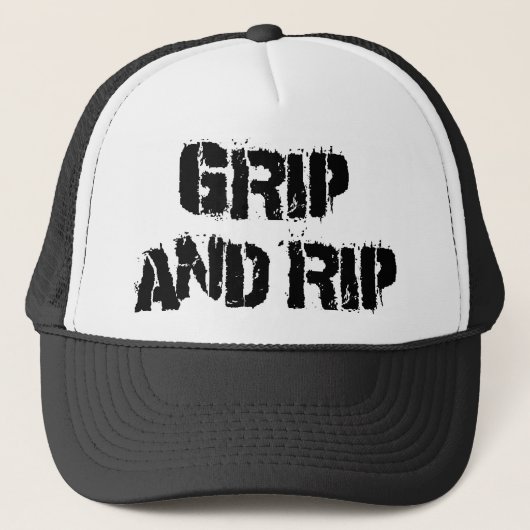 Grip & Rip Armworstling Trucker Pet (Voorkant)