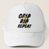 Grip Rip Repeat | Grip It And Rip It | Golf Trucker Pet (Voorkant)
