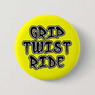Grip Twist Ride Dirt Bike Motocross Knop Ronde Button 5,7 Cm