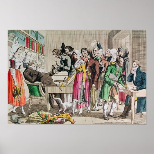 Gripardin, openbaar aanklager van Normandië Poster (Voorkant)