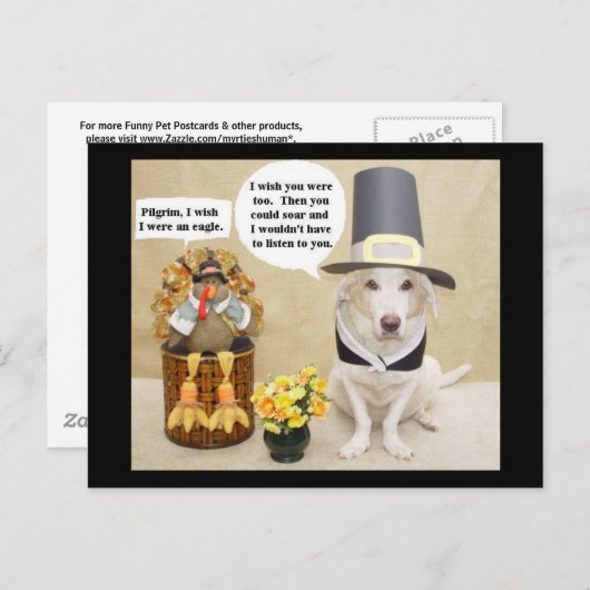 Griping & Moaning Turkey Briefkaart (Voorkant / Achterkant)