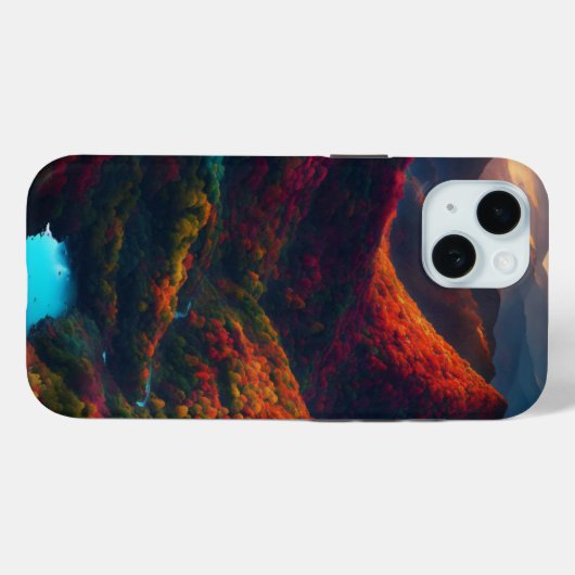 GripLock™ Finger Strap iPhone Case (Achterkant (horizontaal))