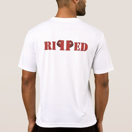 GRIPPEERDE T-Shirt (Achterkant)