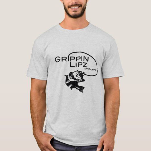 Grippin Lipz Logo T-shirt (Voorkant)