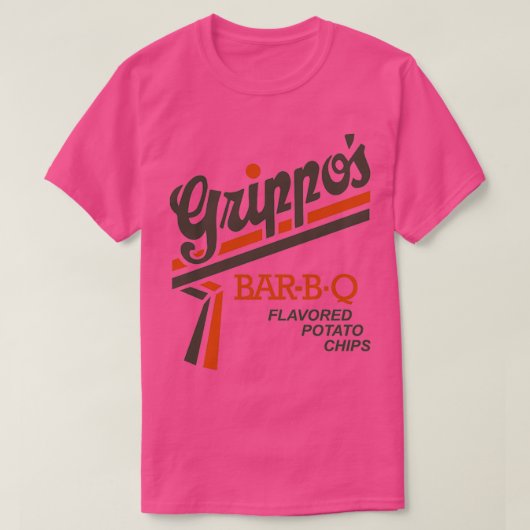 grippos barbq gearomatiseerde chips T T-shirt (Design voorkant)