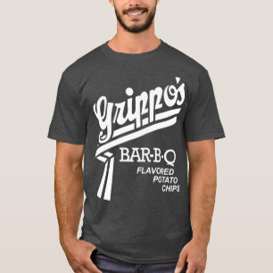 Grippox27s barbq gearomatiseerde aardappelchips, w t-shirt