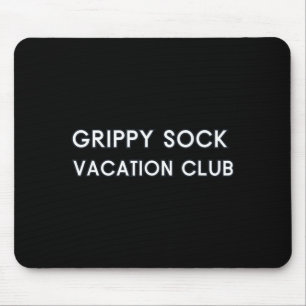 Grippy Sock Vakantieclub Mentale Gezondheid Welzij Muismat