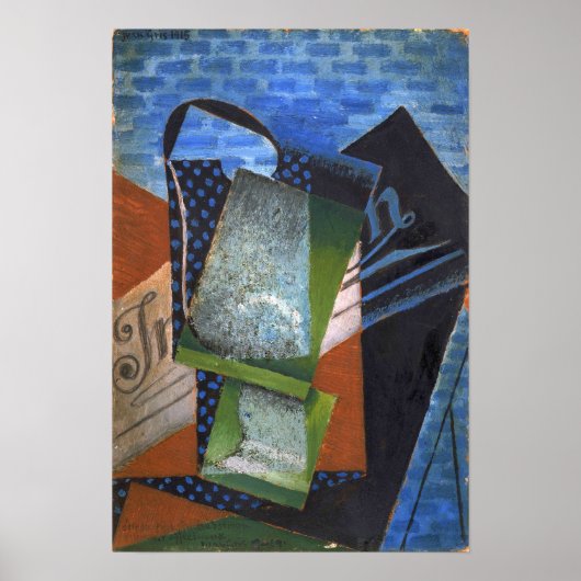 Gris - Abstractie Poster (Voorkant)