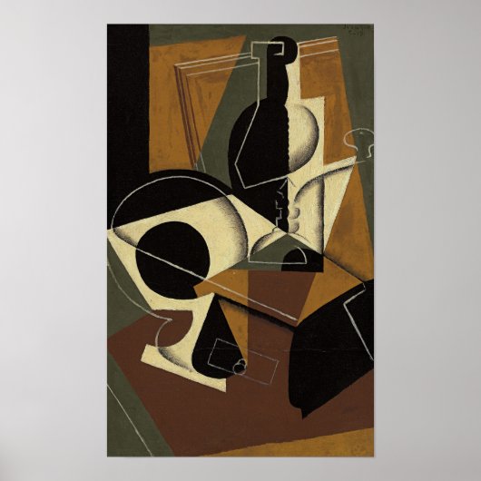 Gris - Café en Fles Poster (Voorkant)