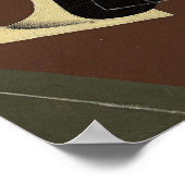 Gris - Café en Fles Poster (Hoek)