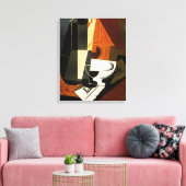 Gris - Coffeepot Canvas Afdruk (Insitu (Woonkamer))