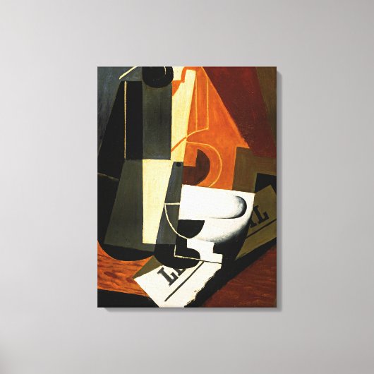 Gris - Coffeepot Canvas Afdruk (Voorkant)