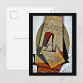 Gris - Compositie met Viool Feestdagenkaart (Voorkant / Achterkant)