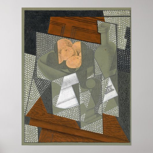 Gris - De Fruitschaal 1915 Poster (Voorkant)