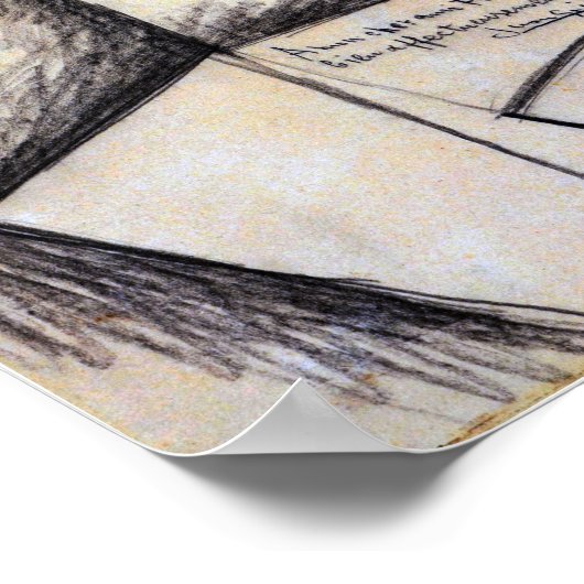 Gris - de roker poster (Hoek)