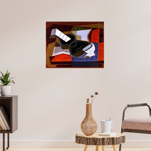 Gris - De zwarte gitaar Poster (Woonkamer 3)