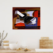 Gris - De zwarte gitaar Poster (Keuken)