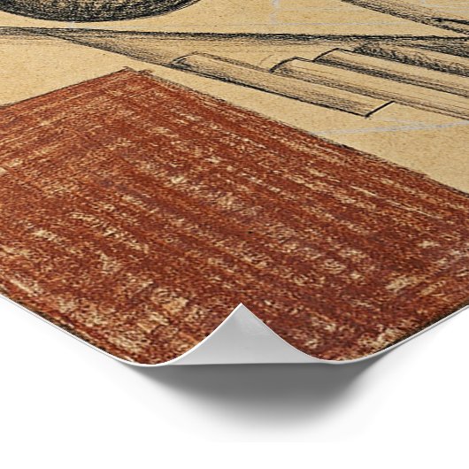 Gris - Door Gris Poster (Hoek)