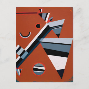 Gris door Kandinsky Abstract schilderen Moderne Ku Briefkaart