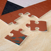 Gris door Kandinsky Abstract schilderen Moderne Ku Legpuzzel (Zijkant)