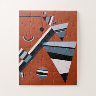 Gris door Kandinsky Abstract schilderen Moderne Ku Legpuzzel