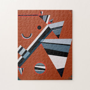 Gris door Kandinsky Abstract schilderen Moderne Ku Legpuzzel