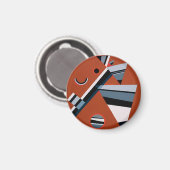 Gris door Kandinsky Abstract schilderen Moderne Ku Magneet (Voorkant / Achterkant)