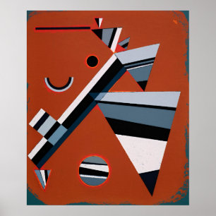 Gris door Kandinsky Abstract schilderen Moderne Ku Poster