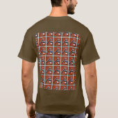 Gris door Kandinsky Abstract schilderen Moderne Ku T-shirt (Achterkant)