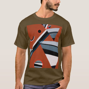 Gris door Kandinsky Abstract schilderen Moderne Ku T-shirt