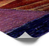 Gris - Fles Rum en Krant Poster (Hoek)