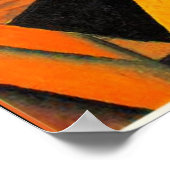 Gris - Foto van viool en dambord Poster (Hoek)