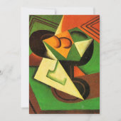 Gris - Fruitschaal en Fruit Kaart (Voorkant)