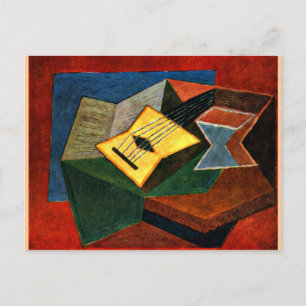 Gris - Gele gitaar Briefkaart