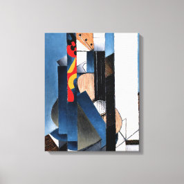 Gris - Gitaar, Canvas Afdruk