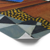 Gris - gitaar op een tafel poster (Hoek)