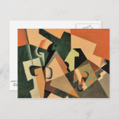 Gris - Glas en karton Briefkaart (Voorkant / Achterkant)