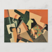 Gris - Glas en karton Briefkaart (Voorkant)