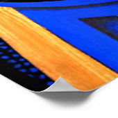 Gris - Guitar op een tafel Poster (Hoek)