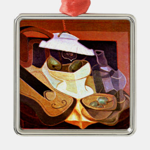 Gris — Het elektrische licht, beroemd schilderij Metalen Ornament