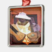 Gris — Het elektrische licht, beroemd schilderij Metalen Ornament (Links)