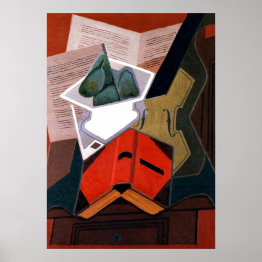 Gris - Het Rode Boek Poster (Voorkant)